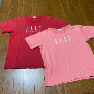 エル(ELLE)のELLE エル 半袖 姉妹コーデ(Tシャツ/カットソー)