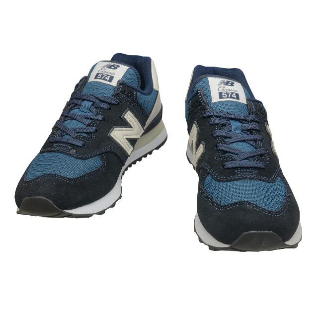 New Balance(ニューバランス)のニューバランス 574 ネイビー NEW BALANCE ML574BD2  幅D（標準）メンズ レディース ユニセックス スニーカー ランニングシューズ メンズの靴/シューズ(スニーカー)の商品写真