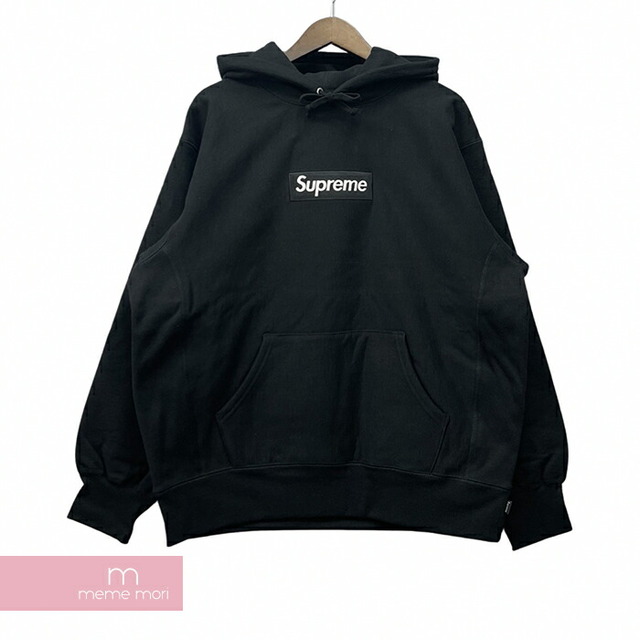 Supreme 2021AW Box Logo Hooded Sweatshirt Black シュプリーム ボックスロゴフーデッドスウェットシャツ プルオーバーパーカー ブラック サイズS【220904】【新古品】【me04】