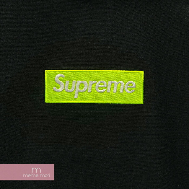 Supreme 2017AW Box Logo Hooded Sweatshirt シュプリーム ボックスロゴフーデッドスウェットシャツ プルオーバーパーカー ブラック サイズM【220613】【新古品】【me04】