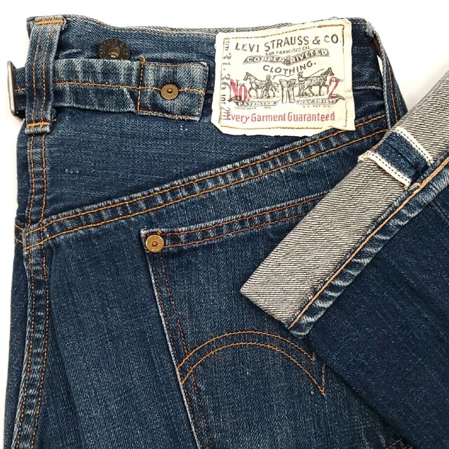 バレンシア製555◆Levi's 201XX◆W31ビンテージ復刻ジーンズ603古着市場JARKETパンツ