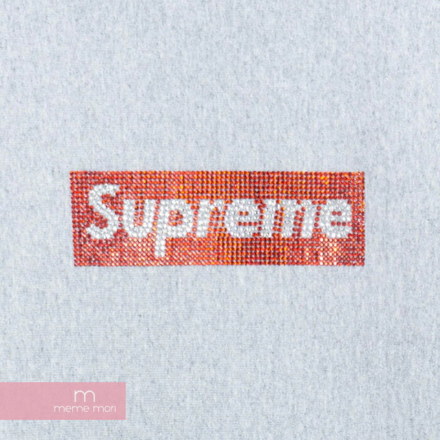 Supreme - Supreme×Swarovski 2019SS Box Logo Hooded Sweatshirt ...