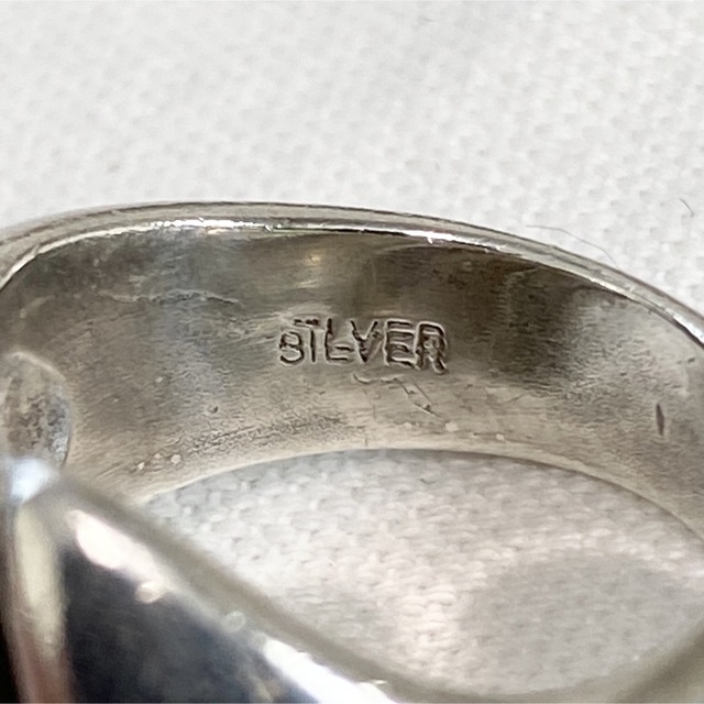 【匿名発送】Vintage Modernist SV925 Ring