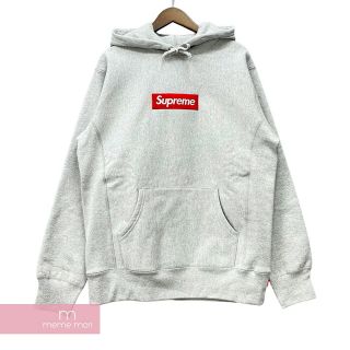 Supreme 2014AW Box Logo Hooded Sweatshirt シュプリーム ボックスロゴフーデッドスウェットシャツ パーカー グレー サイズL 【211219】【新古品】【me04】(パーカー)