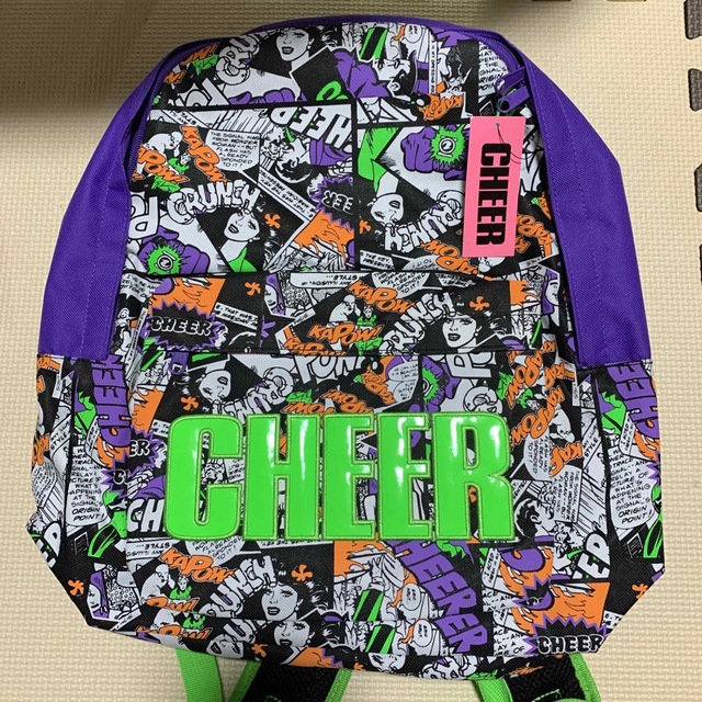 CHEER(チアー)の新品　CHEER チアー　リュック　大　アメコミ　ダンス　ギャル レディースのバッグ(リュック/バックパック)の商品写真