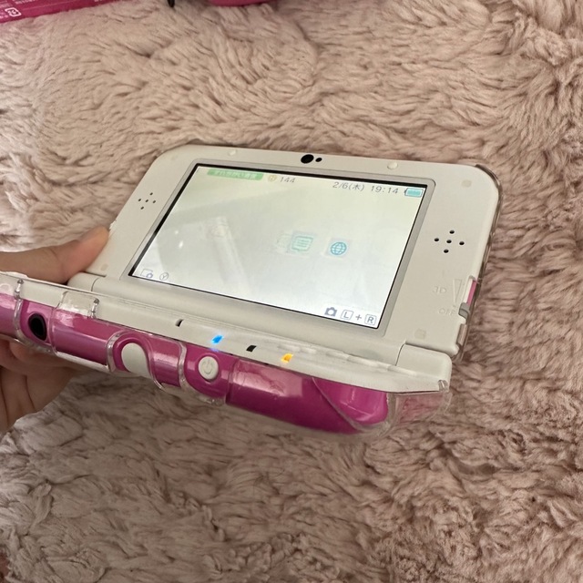 ニンテンドー　new 3ds ll ピンク携帯用ゲーム機本体