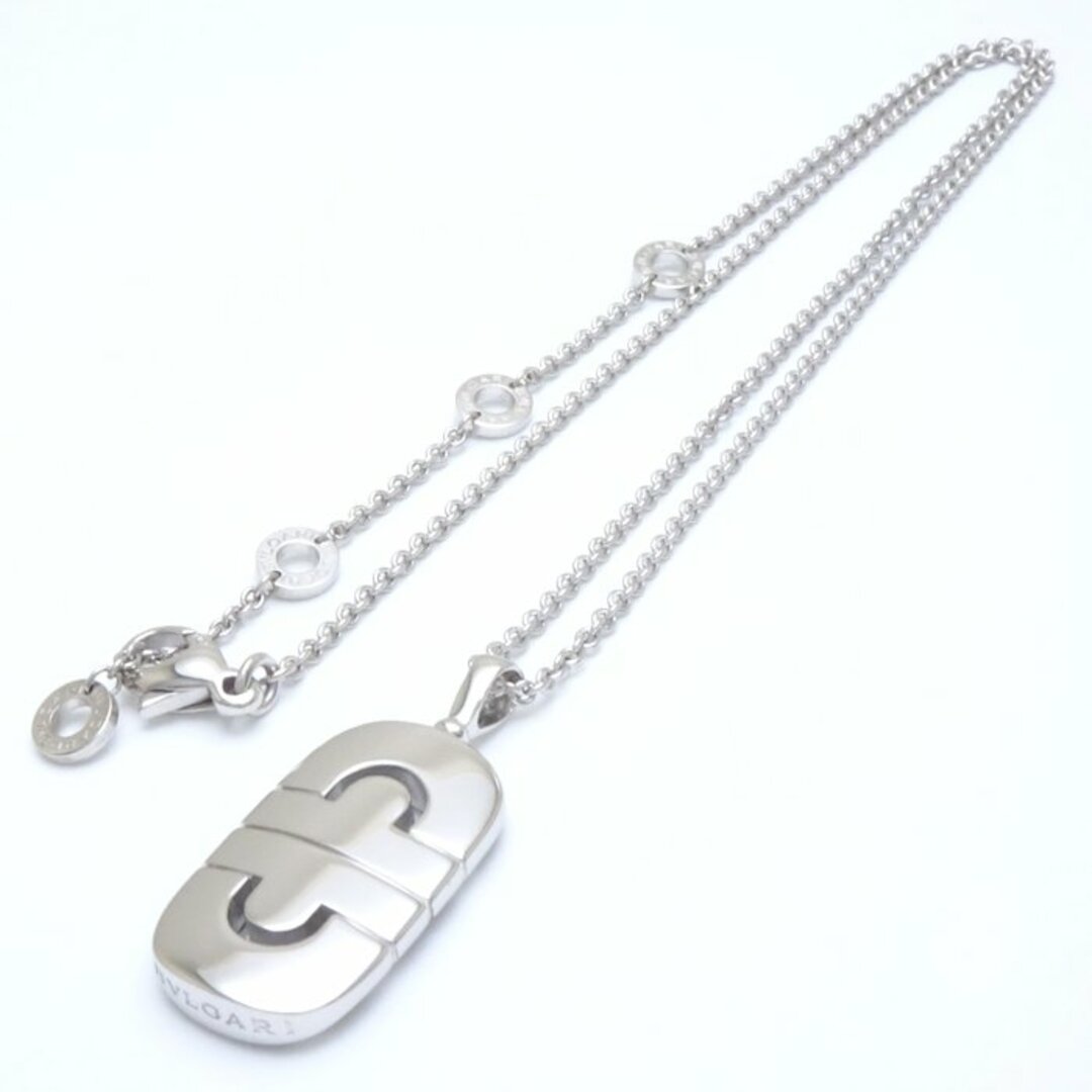 メーカー保証 ブルガリ BVLGARI パレンテシ ネックレス K18WG ホワイトゴールド 199372【中古】【BJ】 アクセサリー ブルガリ BVLGARI パレンテシ ネックレス 45cm K18 YG イエローゴールド 750 Parentesi Necklace