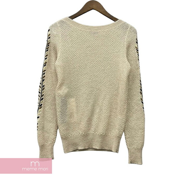 CHANEL 2016AW Mohair & Silk Sweater P54436K07097 シャネル モヘアシルクセーター ニット ベージュ サイズ34 【220122】【-A】【me04】【mmmr05】