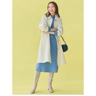 ユニクロ(UNIQLO)のXSセットアップ　UNIQLO スムースコットンセットアップ(ロングワンピース/マキシワンピース)