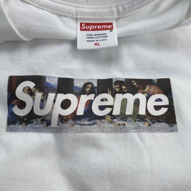 supreme★超希少★ミラノ開店記念T 最後の晩餐  ボックスロゴ レアTシャツ/カットソー(半袖/袖なし)