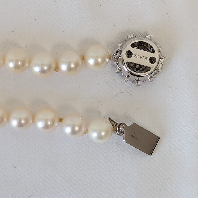 あこや真珠＋イヤリング レディースのアクセサリー(ネックレス)の商品写真
