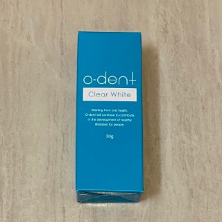 o-dent   オーデント    オーデントクリアホワイト　30g     (歯磨き粉)