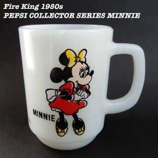 ファイヤーキング(Fire-King)のFire King MINNIE 9oz Mug Cup 1980s(グラス/カップ)