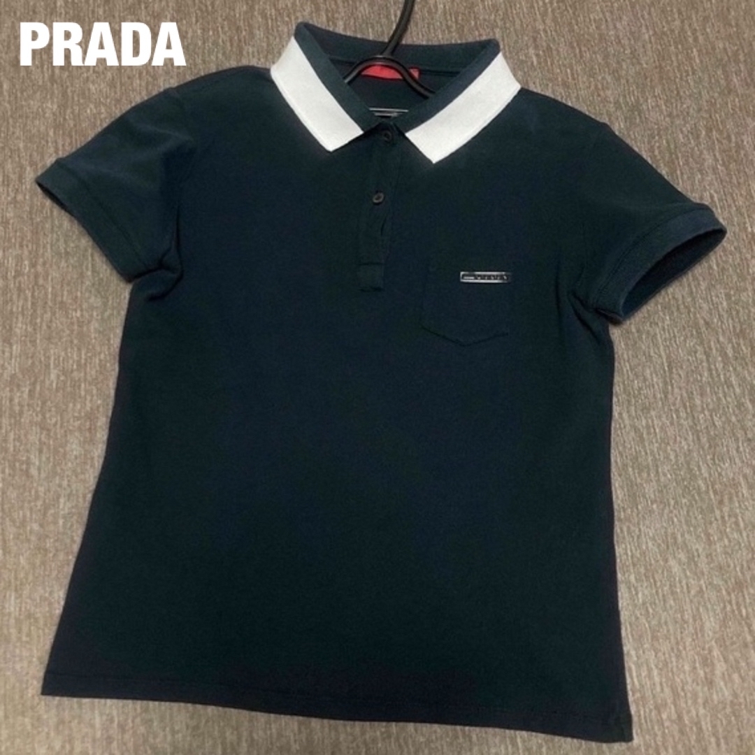 最終値下げ 高級 ブランド PRADA プラダ ポロシャツ XS | フリマアプリ ラクマ