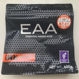 匿名配送◆ EAA 国内製造 ALL OUT オールアウト グレープ風味600g(トレーニング用品)