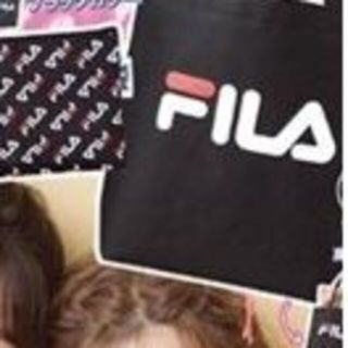 フィラ(FILA)のPopteen　付録　FILA　トートバッグ＆ポーチ　　雑誌付録　フィラ(トートバッグ)