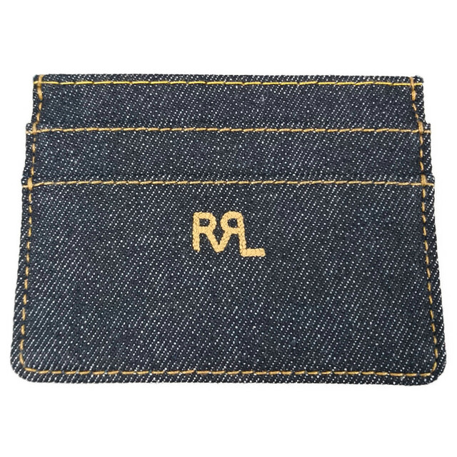 RRL/ダブルアールエル/財布/デニム/インディゴ/カードケース/ラルフ