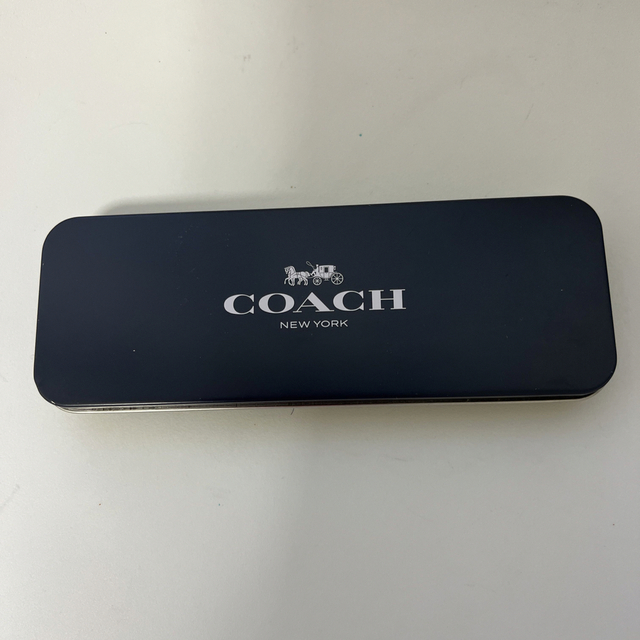 COACH(コーチ)のcoach 筆箱　万年筆　と　ボールペン インテリア/住まい/日用品の文房具(ペン/マーカー)の商品写真