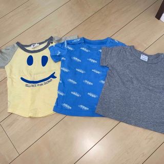 チャンピオン(Champion)のチャンピオン　adidas yellowface 90cm Tシャツ3枚セット(Tシャツ/カットソー)