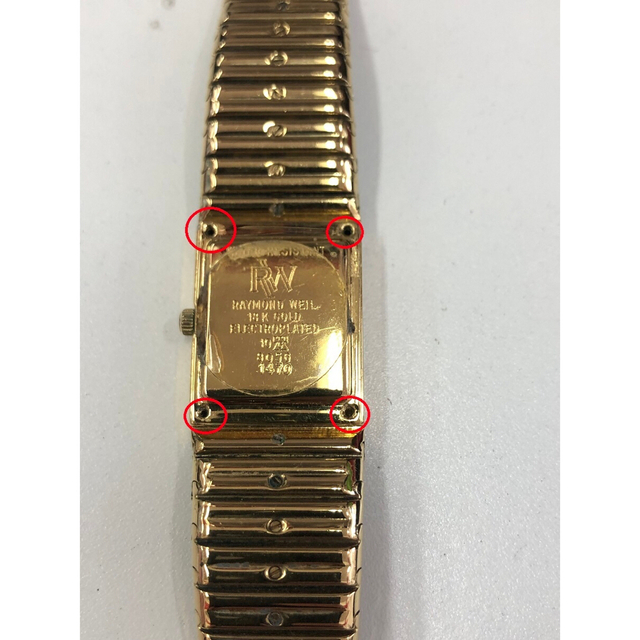 ○RAYMOND WEIL レイモンドウィル レディース腕時計 動作品の通販 by
