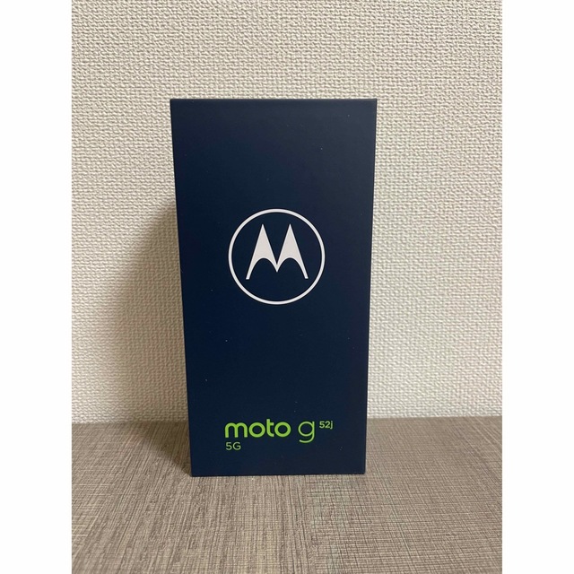 MOTOROLA moto g52j 5G /SIMフリー /インクブラック スマホ/家電/カメラのスマートフォン/携帯電話(スマートフォン本体)の商品写真