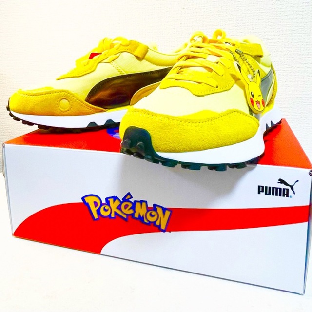 PUMA x POKEMON ピカチュウ ライダー FV プーマ 23cm新品