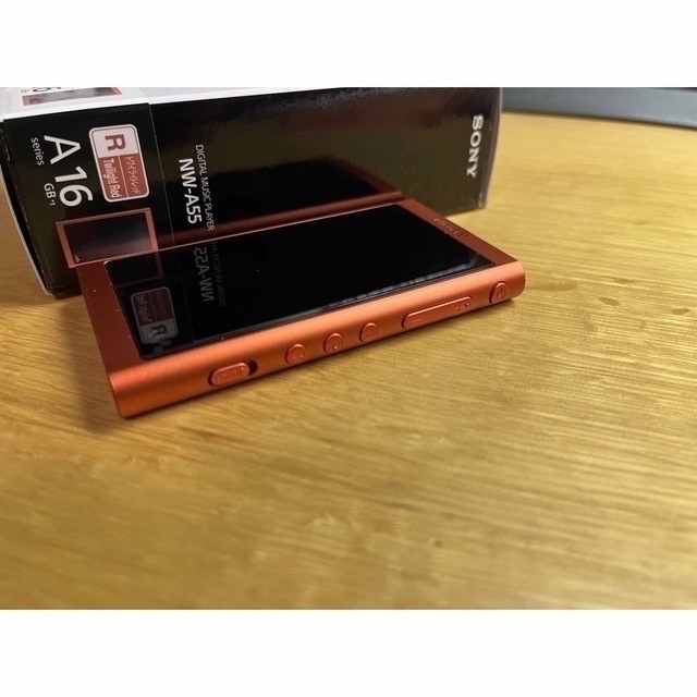 SONY ウォークマン Aシリーズ NW-A55(R) +シリコンカバー付き 2022春