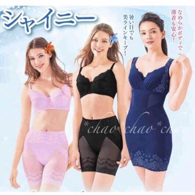 国産原料100% ☆新品未使用!シャンデール補正下着インナードレス