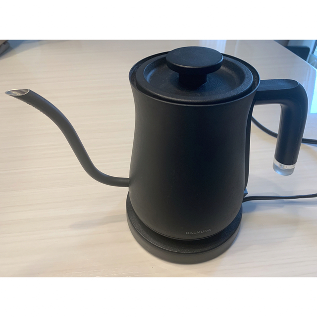 ジャンク】バルミューダ 電気ケトル ブラック 惑っ ジャンク】バルミューダ 電気ケトル ブラック 惑っ