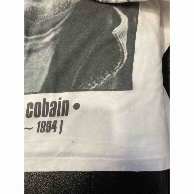 90'S当時物 KURT COBAIN Tシャツ ヴィンテージ サイズL メンズのトップス(Tシャツ/カットソー(半袖/袖なし))の商品写真