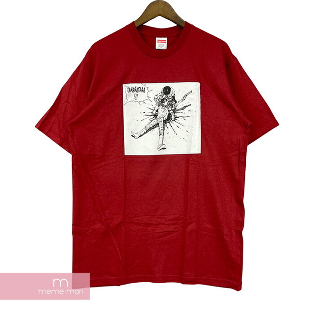 メンズSupreme×AKIRA 2017AW Yamagata Tee シュプリーム×アキラ ヤマガタTシャツ 半袖カットソー プリント バーガンディ サイズM【210716】【新古品】【me04】