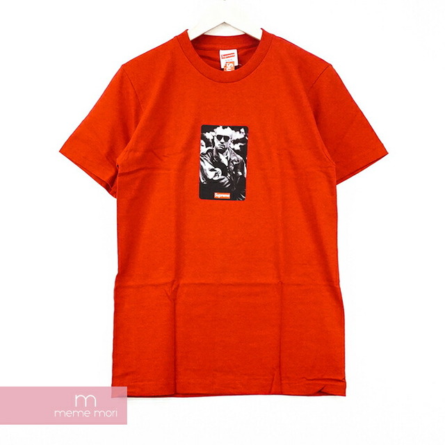 Supreme 2014SS Taxi Driver Tee シュプリーム タクシードライバーTシャツ 半袖カットソー フォトプリント ロバート・デ・ニーロ 20周年記念ロゴ レッド サイズS【210513】【新古品】【me04】トップス