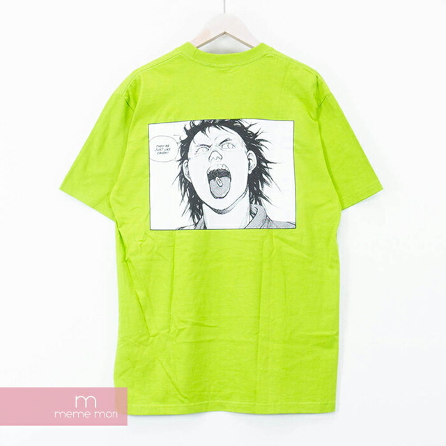 Supreme×AKIRA 2017AW Pill Tee Lime シュプリーム×アキラ ピルTシャツ ライム 半袖カットソー プリント ライトグリーン サイズL【200814】【新古品】【me04】トップス