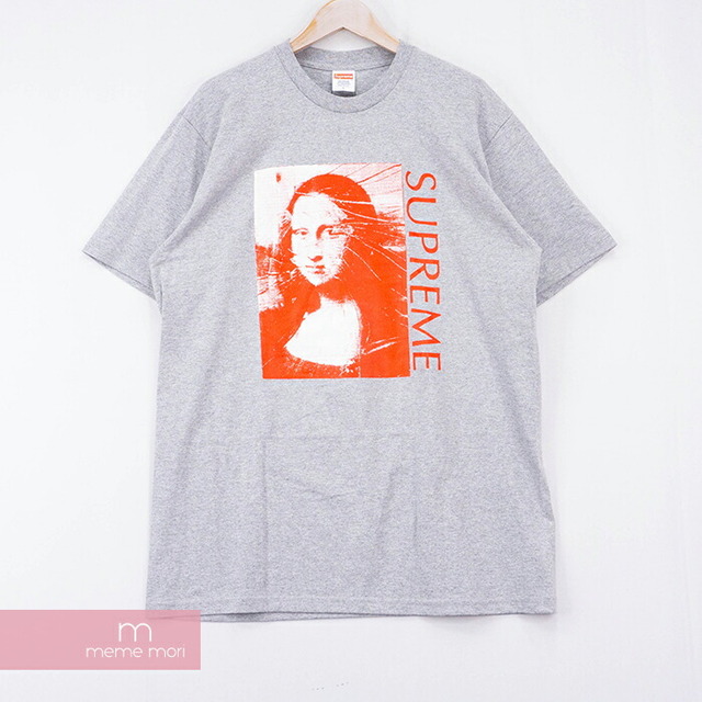 Supreme 2018SS Mona Lisa Tee シュプリーム モナリザTシャツ 半袖 カットソー グレー サイズS【200704】【新古品】【me04】