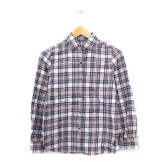 ドレステリア(DRESSTERIOR)のドレステリア シャツ ブラウス 長袖 胸ポケット コットン チェック 36(シャツ/ブラウス(長袖/七分))