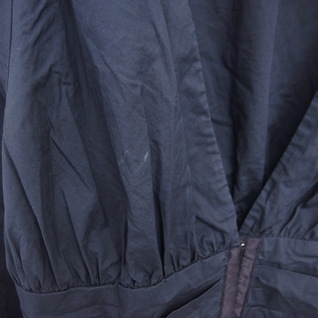 Ray BEAMS(レイビームス)のレイビームス シャツ ブラウス ノーカラー 薄手 長袖 1 チャコールグレー レディースのトップス(シャツ/ブラウス(長袖/七分))の商品写真