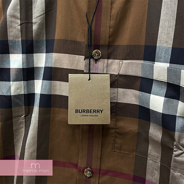 BURBERRY 2022AW Causton Cotton Poplin Shirt 8058579バーバリー