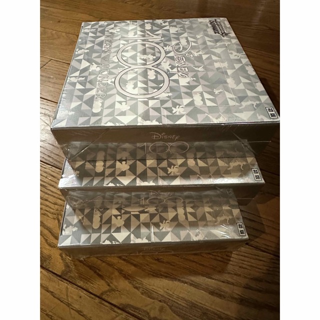 ヴァイスシュヴァルツ ディズニー100 3BOX シュリンク付き 未開封 www