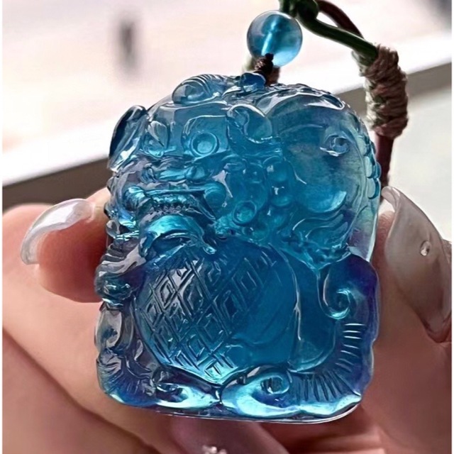 セール! 【高級】天然 アクアマリン ネックレス 39.1g - crumiller.com