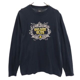 シップス(SHIPS)のシップス 長袖 Tシャツ L ブラック系 SHIPS ロンT メンズ 【中古】  【230427】(Tシャツ/カットソー(半袖/袖なし))