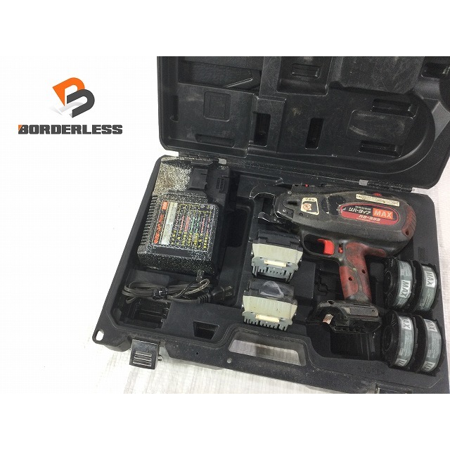 MAX マックス 14.4V 充電式リバータイヤ 鉄筋結束機 RB-399-B2C