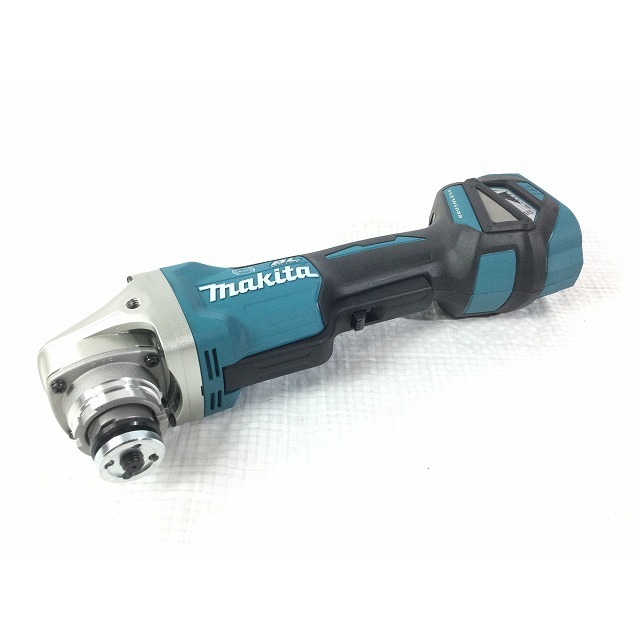 ☆未使用 替刃付き☆makita マキタ 18V 充電式ディスクグラインダ GA418DRGX バッテリ2個(18V 6.0Ah) 充電器付き 70648