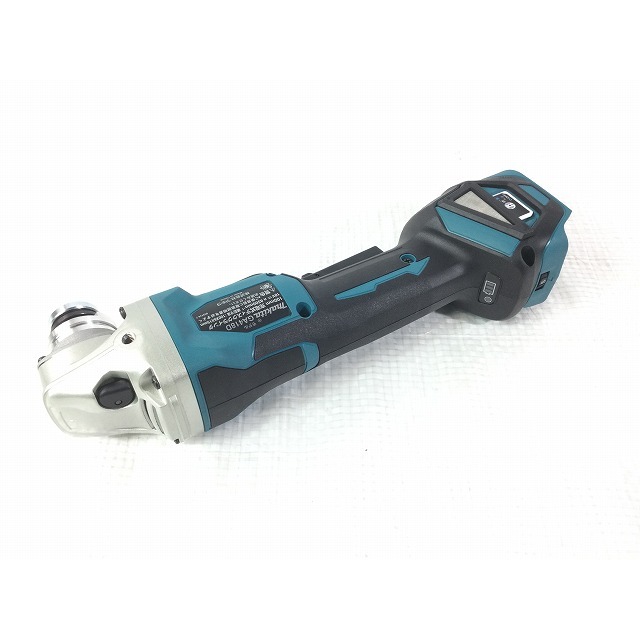 ☆未使用 替刃付き☆makita マキタ 18V 充電式ディスクグラインダ GA418DRGX バッテリ2個(18V 6.0Ah) 充電器付き 70648