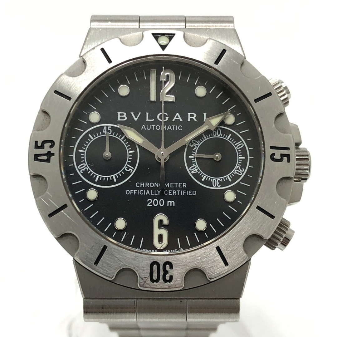 本物品質の ブルガリ - BVLGARI BVLGARI シルバー SS 腕時計 自動巻き