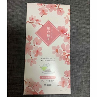 イトウエン(伊藤園)の伊藤園　桜の緑茶　ティーパック10p(茶)