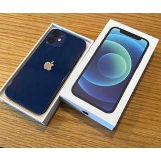 アップル(Apple)のApple iPhone 12 mini 128GB ブルー 【SIMフリー】(携帯電話本体)