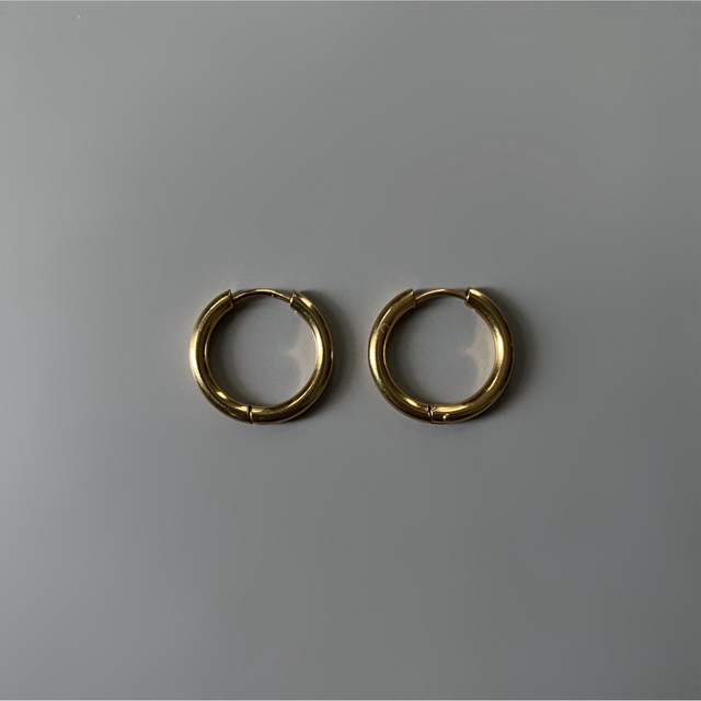 SLOBE IENA(スローブイエナ)のStainless mini hoop pierce gold No.791 レディースのアクセサリー(ピアス)の商品写真