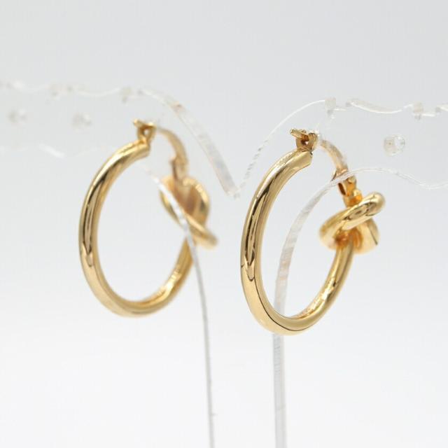 ノット スモールフープ ピアス GP ゴールド | www.schmetterlinghaus.at