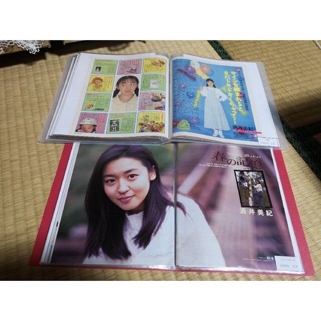 酒井美紀(1冊200円計算)61冊分136ページ切り抜きしファイリング済み 酒井美紀(1冊200円計算)61冊分136ページ切り抜きしファイリング済み