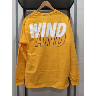 WIND AND SEA - WIND AND SEA ウインダンシー ロンT Lサイズ イエロー ... wind and sea ウィンダンシー ロンT イエロー Lサイズ